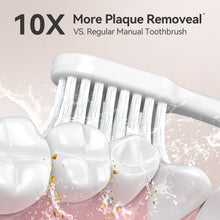 Load image into Gallery viewer, Seago Electric Toothbrush with Pressure Sensor, Ultrasonic Toothbrush and Toothbrush Holder, 2-Min Timer, 5 Modes, 8 Brush Heads, USB-C Fast Charging, Teeth Whitening in 7 Days, SG-2782 (Black)