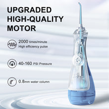 Load image into Gallery viewer, Seago Oral Irrigator, Portable, Professional, DIY Modes, IPX7 Waterproof, 5 Nozzles, USB Rechargeable, Dental Jet for Home and Travel