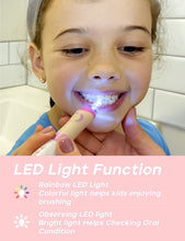 Load image into Gallery viewer, Seago Electric Toothbrush for Kids Ages 2 and Up, Children's Toothbrushes with 4 Extra Soft Brush Heads and LED Light, 4 Modes 24000VPM Smart Timer Sonic Toothbrush for Toddlers Girls Boys SG977