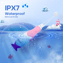Load image into Gallery viewer, Seago Electric Toothbrush for Children and Baby from 0 1 2 3 Years, with LED Light, Round Soft Replacement Brushes, Electric Toothbrush for Baby, 2 Minute Smart Timer, Waterproof IPX7, SG513