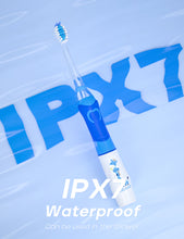 Load image into Gallery viewer, Seago Electric Toothbrush for Kids with 8 Extra Soft Brush Heads and 4 Personal Modes, LED Light, Smart Timer, IPX7 Waterproof, Children's Sonic Toothbrush for Ages 3 and Up, SG977