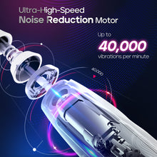 Load image into Gallery viewer, Electric Toothbrush, Seago Electric Toothbrush with Pressure Sensor, 40000 VPM, 8 Soft Brush Heads, 5 Modes, Sonic Toothbrush with Toothbrush Holder, Travel Case, for Adults, SG-2752 (Pink)
