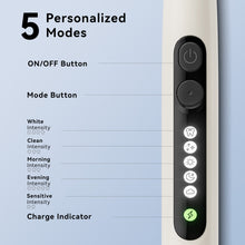 Load image into Gallery viewer, Seago Rotating Electric Toothbrush with 8 Brush Heads, 5 Brushing Modes for Oral Care, Extra-Large Display, Travel Case, Low Battery Indicator, Long-Lasting Lithium-Ion Battery, Pink
