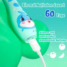 Load image into Gallery viewer, Seago Electric Toothbrush for Children 0-6 Years with Colorful LED Light, Smart Timer, Rechargeable Baby Toothbrush with 8 Soft Replacement Brush Heads, IPX7 Waterproof, SG2139 
