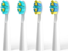 Load image into Gallery viewer, Seago Kids Electric Toothbrush Heads, Electric Toothbrushes Heads for SG2303/SG958, Brush Replacement Heads Pack of 4 (4pcs-White)
