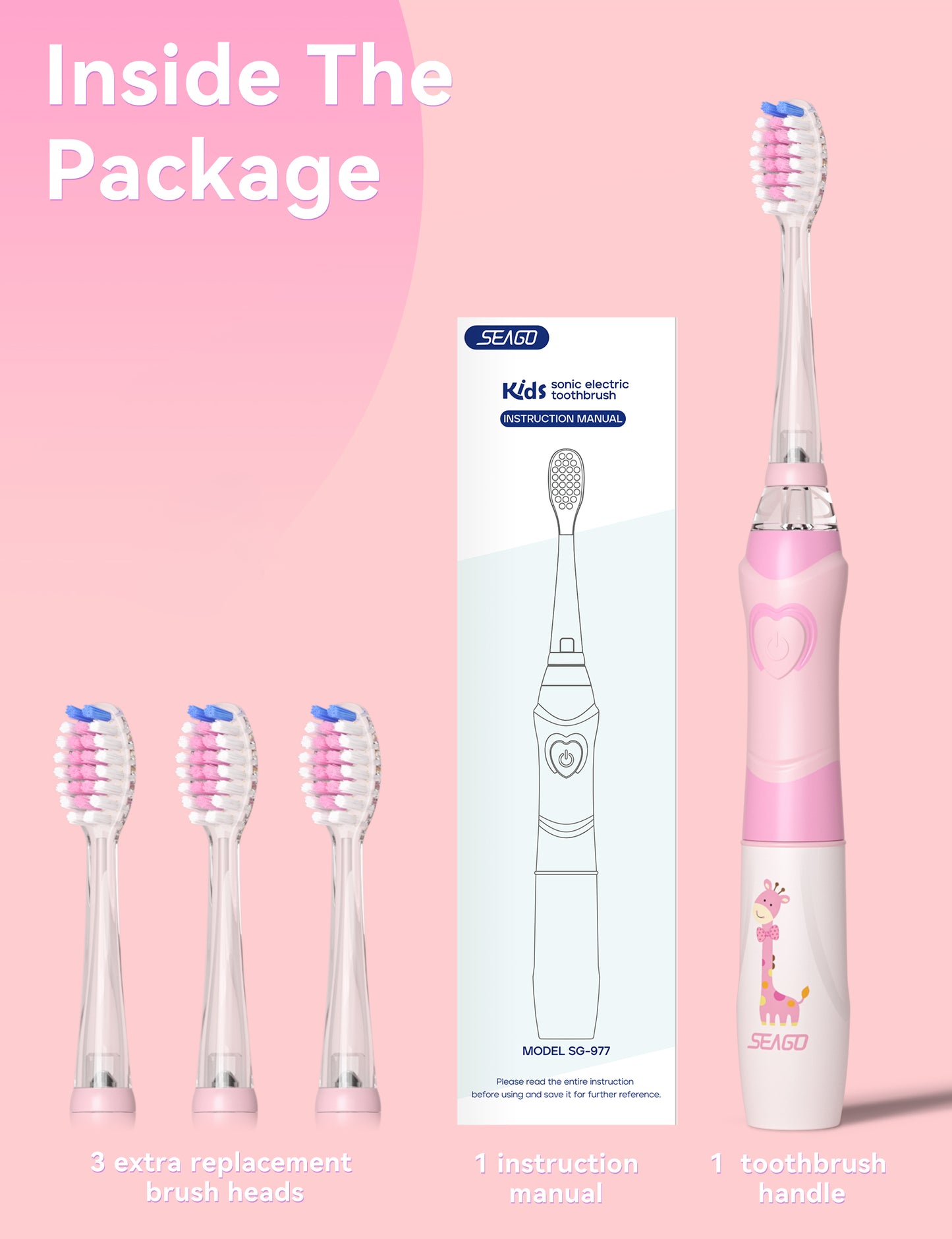 Seago Kids Battery Toothbrush (SG-977)