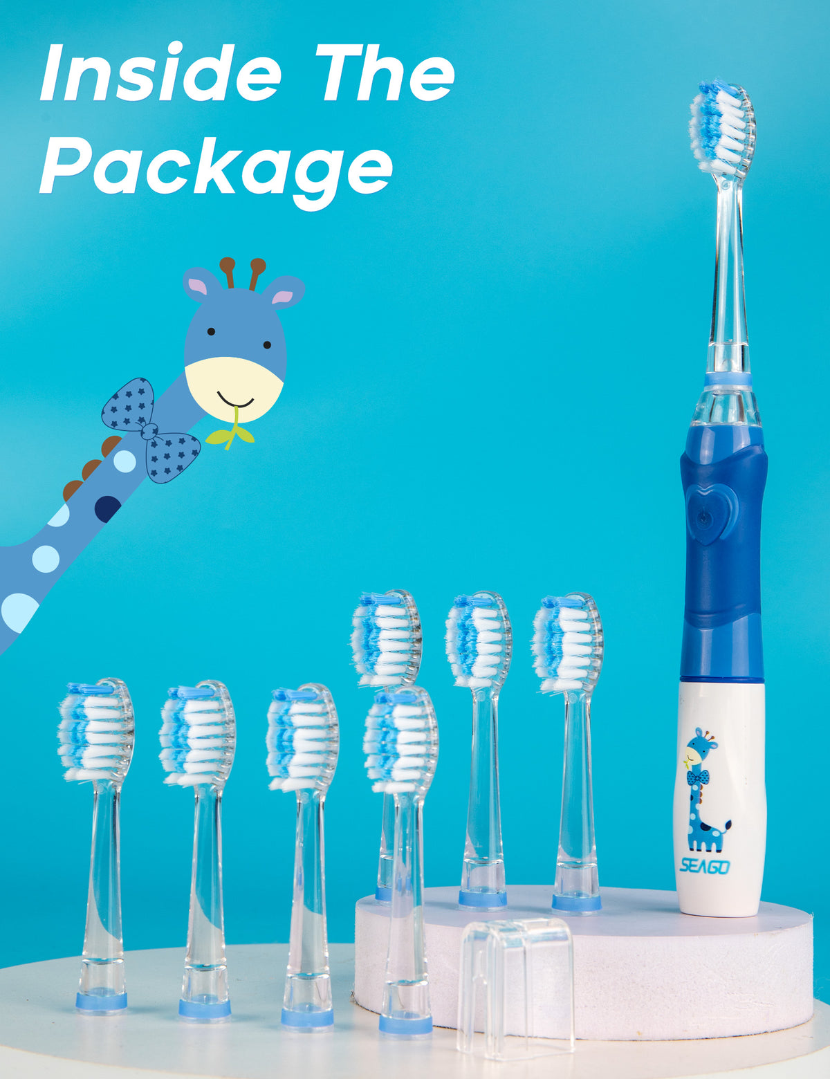 Seago Kids Battery Toothbrush （SG977-8H）