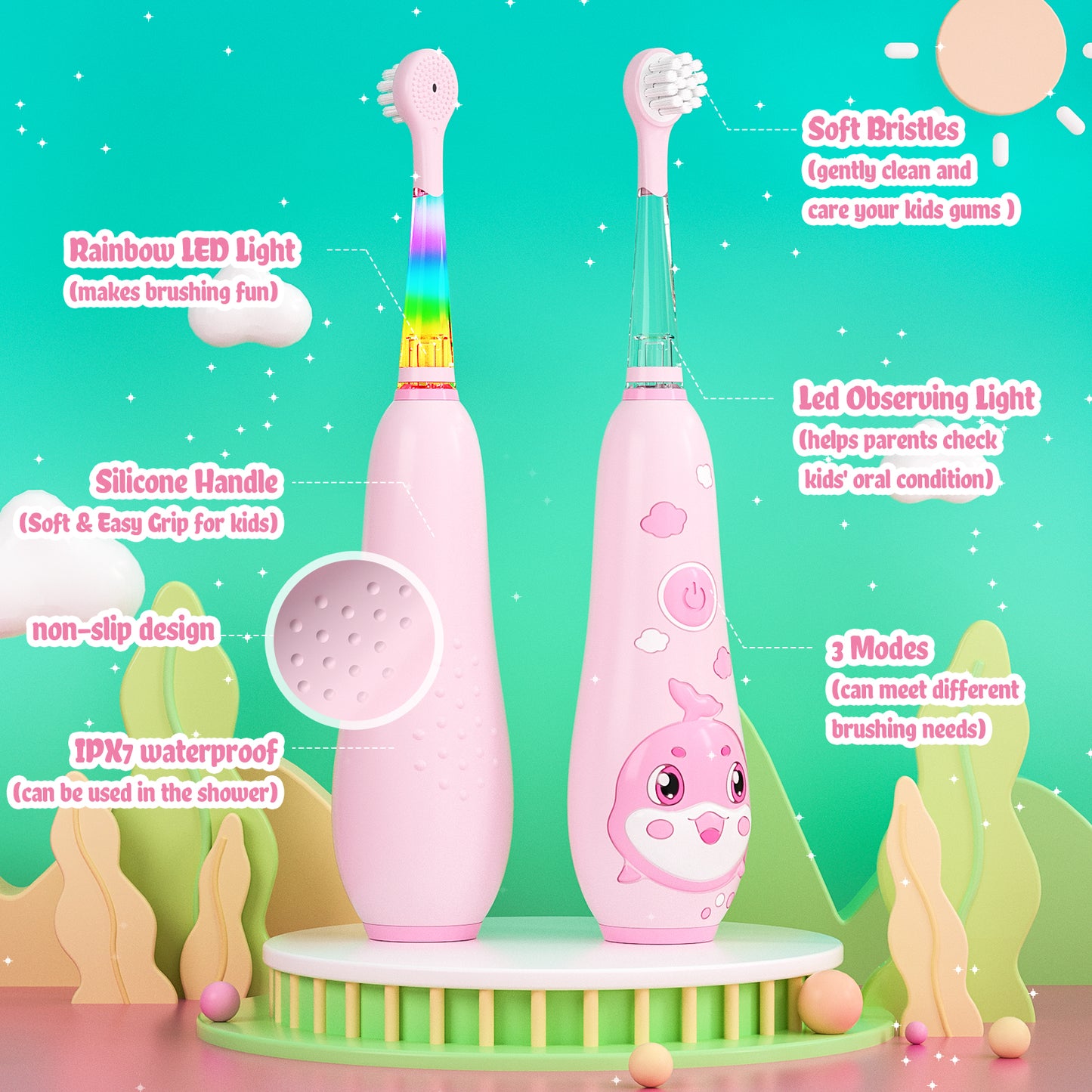 Seago Baby Electric Toothbrush（SG2139）