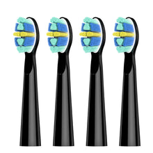 Load image into Gallery viewer, Seago Kids Elektrische Zahnbürstenköpfe, Elektrische Zahnbürstenköpfe für SG2303/SG958, Ersatzbürstenköpfe, 4er-Pack

