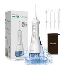 将图片加载到图库查看器，SEAGO Oral Dental Irrigator Portable Water Flosser SG-833
