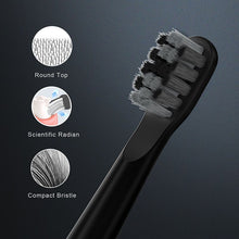 Load image into Gallery viewer, Seago Sonic Electric Toothbrush 40000 times/min Strokes 5 Modes Soft Rounded Bristle Waterproof 2 AA Battery Supply Tooth Brush
